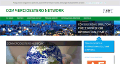 Desktop Screenshot of commercioestero.net